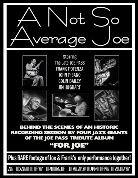 A Not So Average Joe film poster black border LTR SIZE